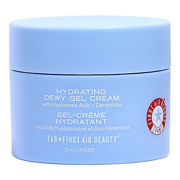 Hydrating Dewy Gel Cream - Crème hydratante à l'acide hyaluronique + céramides, FIRST AID BEAUTY